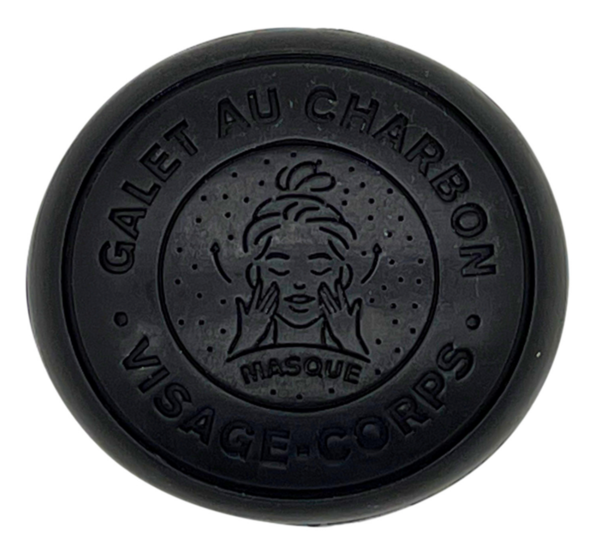SAVON GALET SOIN - CHARBON NOIR (110gr)
