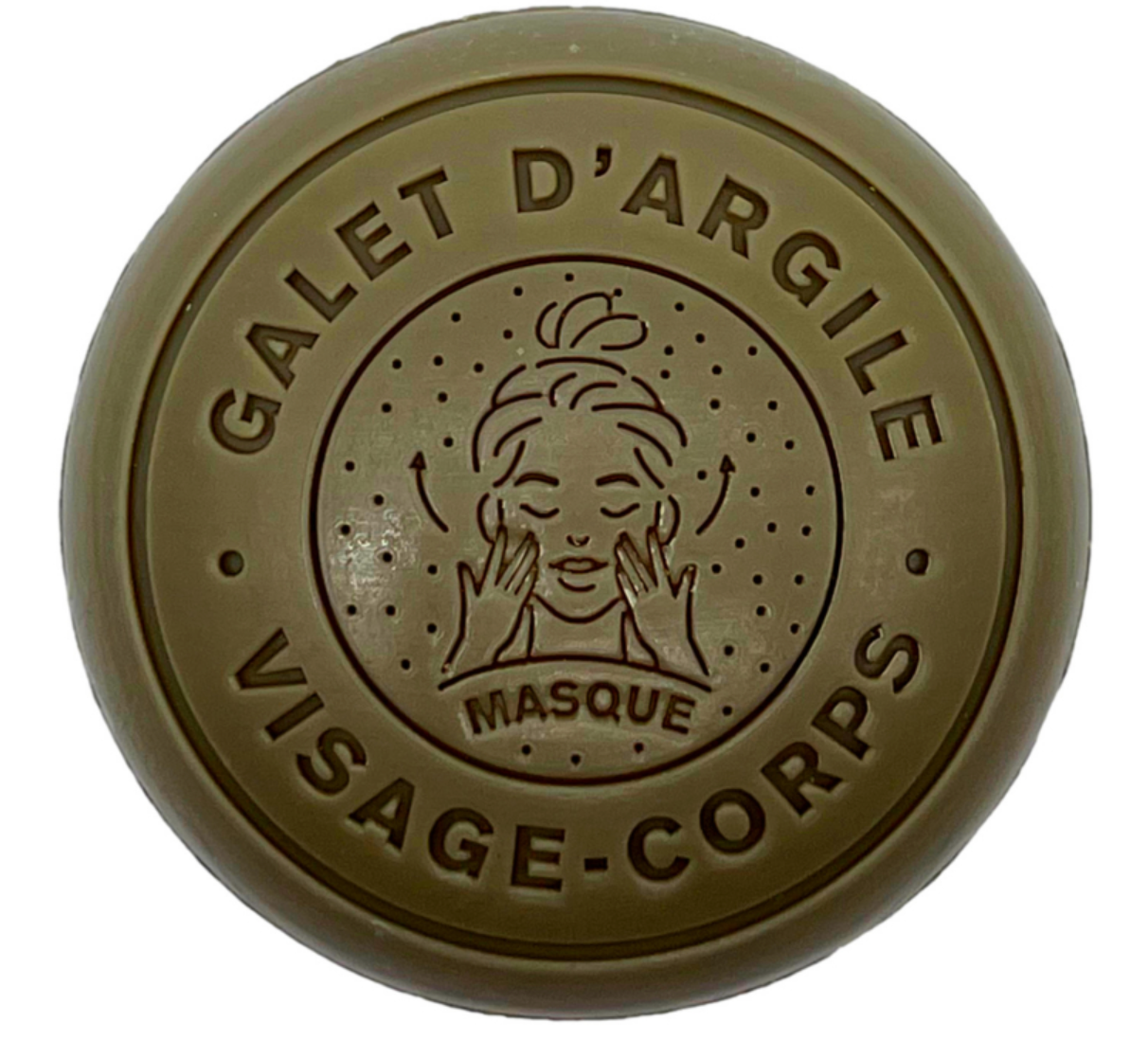 SAVON GALET SOIN ARGILE VERTE (110gr)