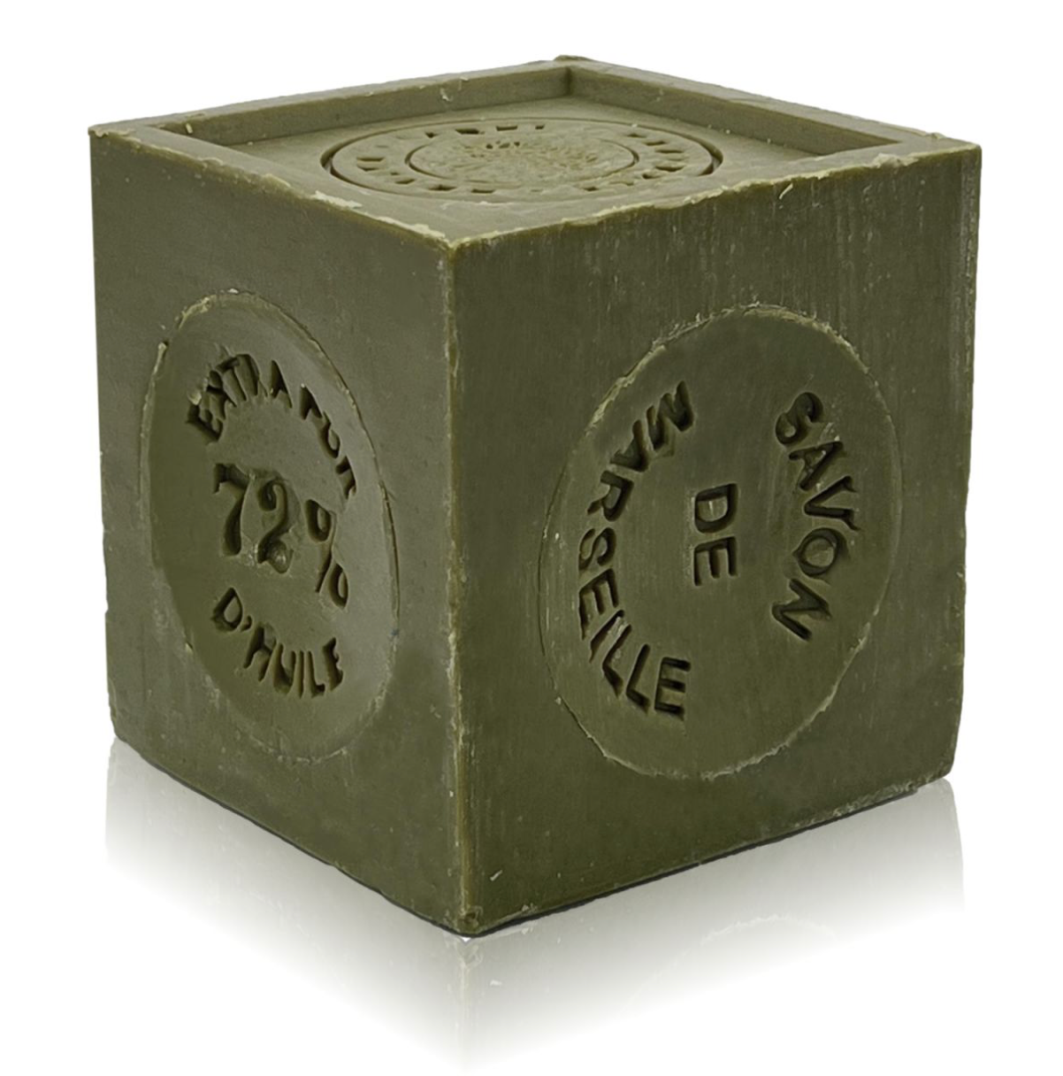 SAVON CUBE OLIVE VERT (300gr)