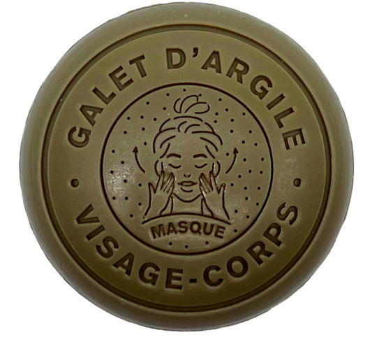 SAVON GALET SOIN ARGILE VERTE (110gr)