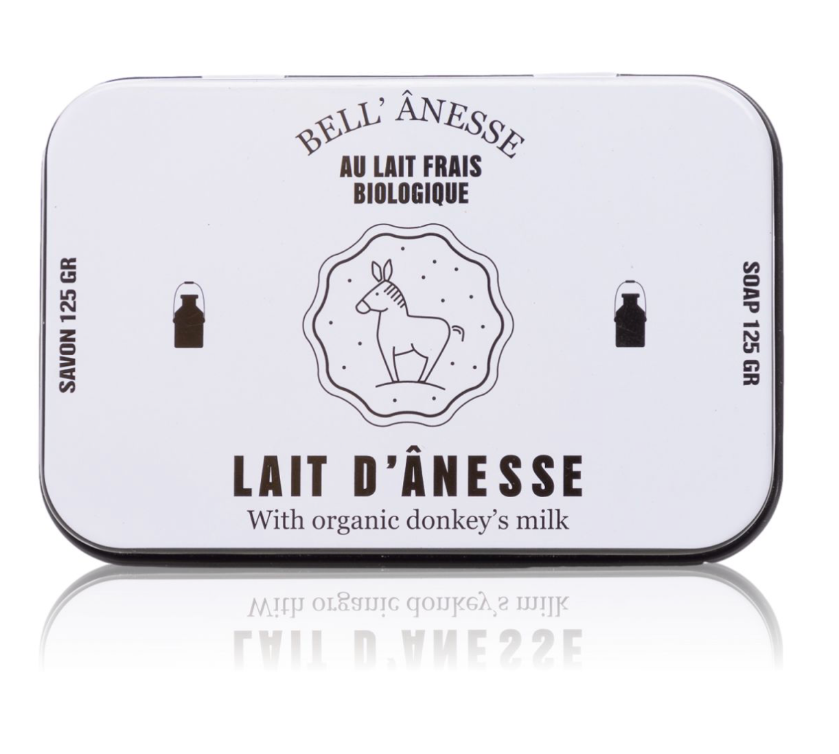 LAIT D'ANESSE NOIR ET BLANC 125gr